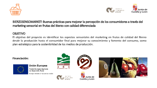 *Buenas prácticas para mejorar la percepción de los consumidores a través del marketing sensorial en frutas del Bierzo con calidad diferenciada (Bierzosensomarket)